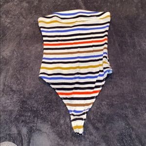 UO strapless bodysuit